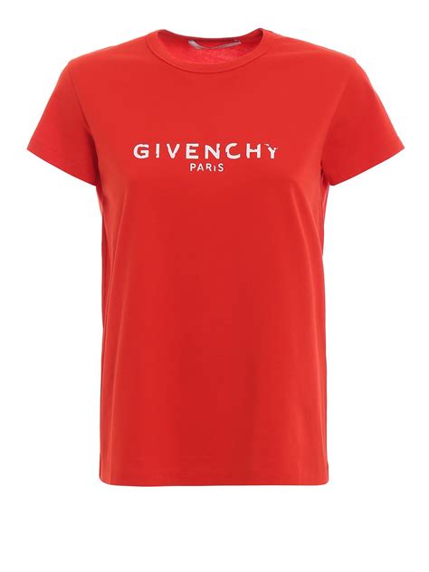 givenchy red t shirt women